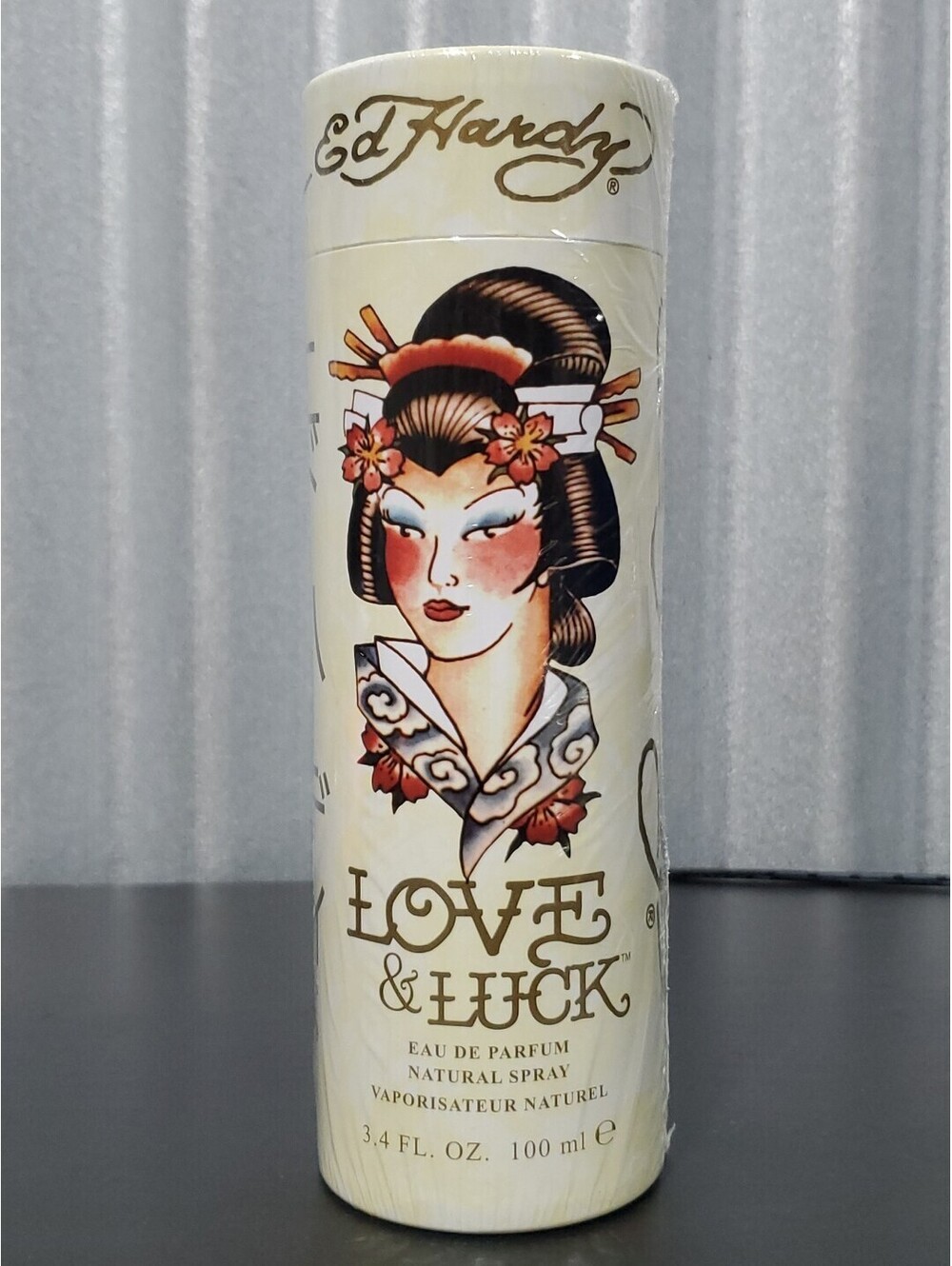Ed Hardy Love & Luck By Christian Audigier 3.4oz/100ml Edp Spray For Women NEW